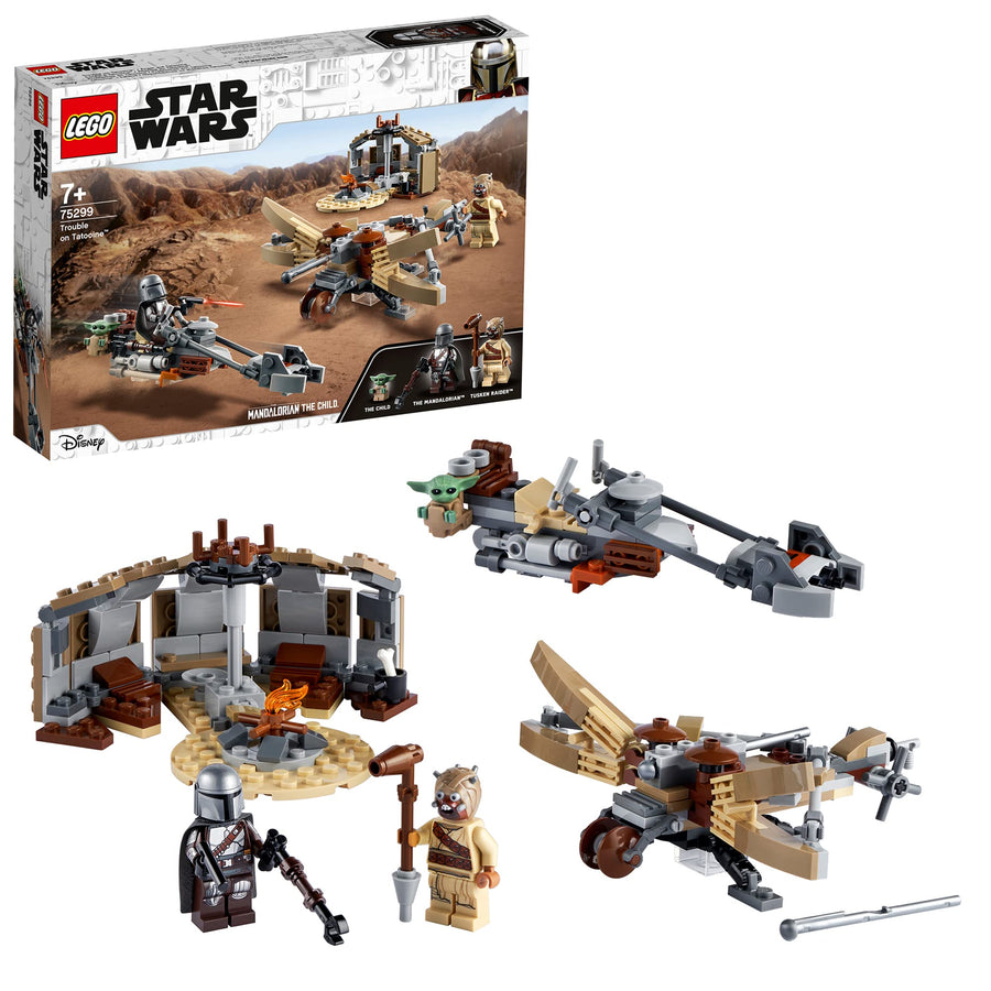 LEGO Star Wars The Mandalorian Alarm on Tatooine 75299 – Retired & Sealed