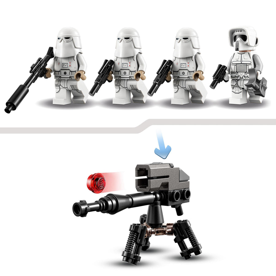 LEGO Star Wars Snowtrooper Battle Pack Set with 4 75320 – Retired & Sealed