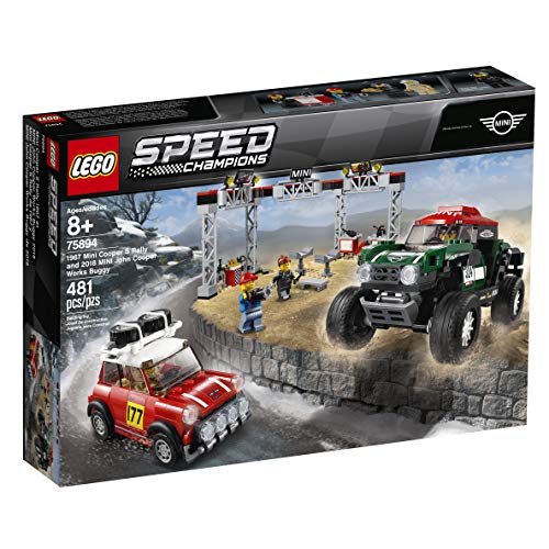 LEGO Speed Champions Mini Cooper S Rally and 2018 Mini 1967 – Retired & Sealed