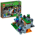 LEGO Minecraft Zombiehöhle Beliebtes, Kinder 21141 – Retired & Sealed