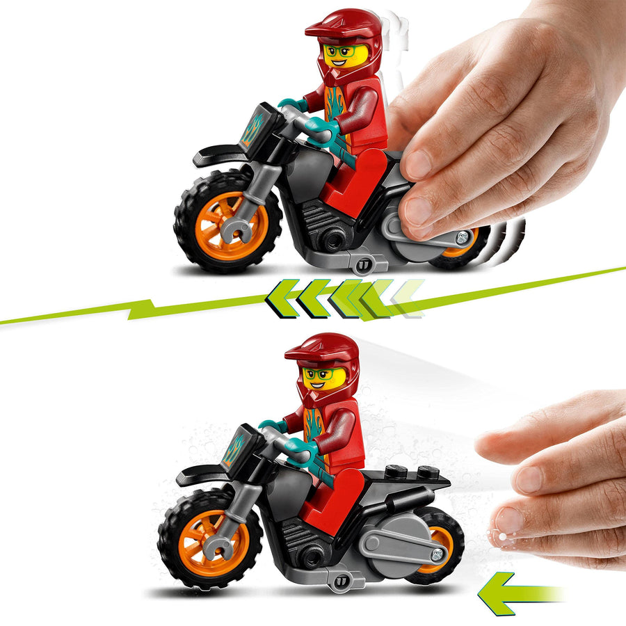 LEGO City Stuntz Fire Stunt Bike Show with 60311 – Retired & Sealed