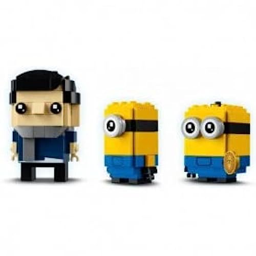 LEGO Minions Brickheadz Belle Bottom, Kevin and Bob 40421 – Retired & Sealed