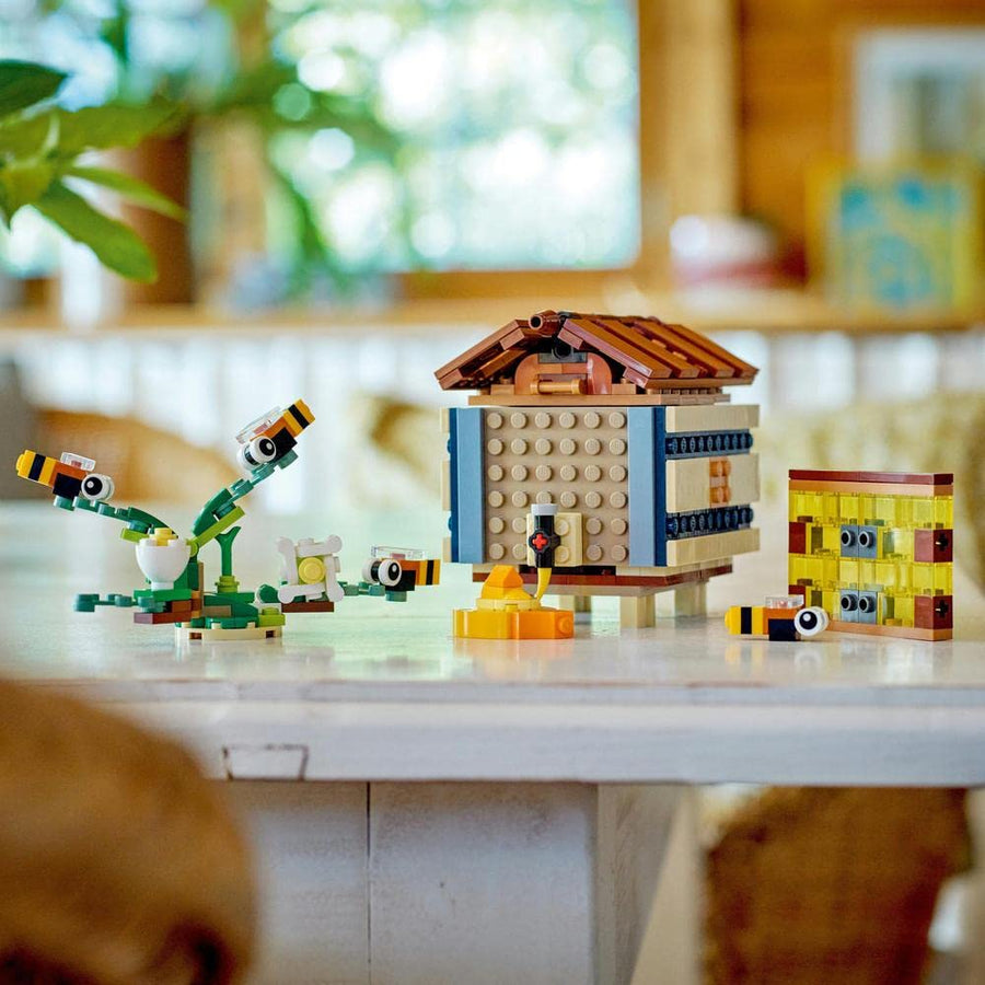 LEGO Creator 3 in 1 Birdhouse, Beehive or Hedgehog and 31143 – Retired & Sealed