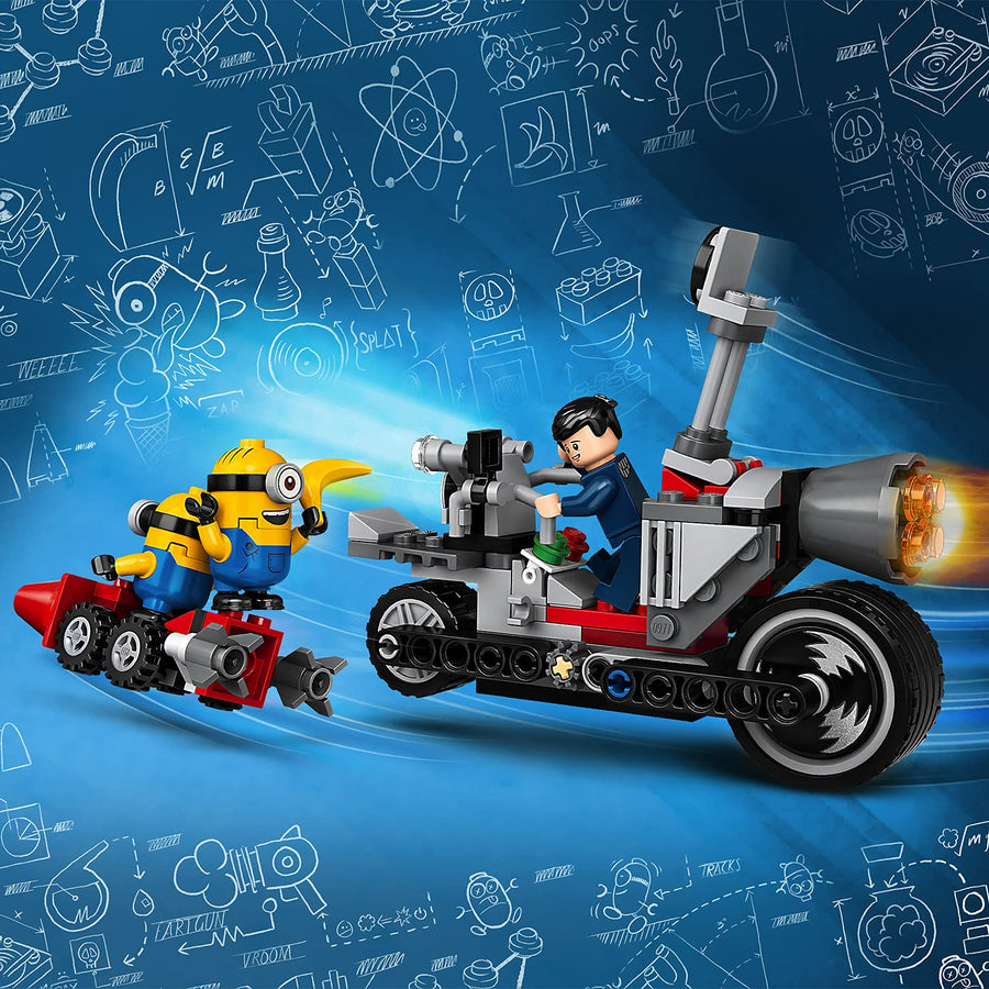 LEGO Minions Unstoppable Bike Chase Construction Toy 75549 – Retired & Sealed