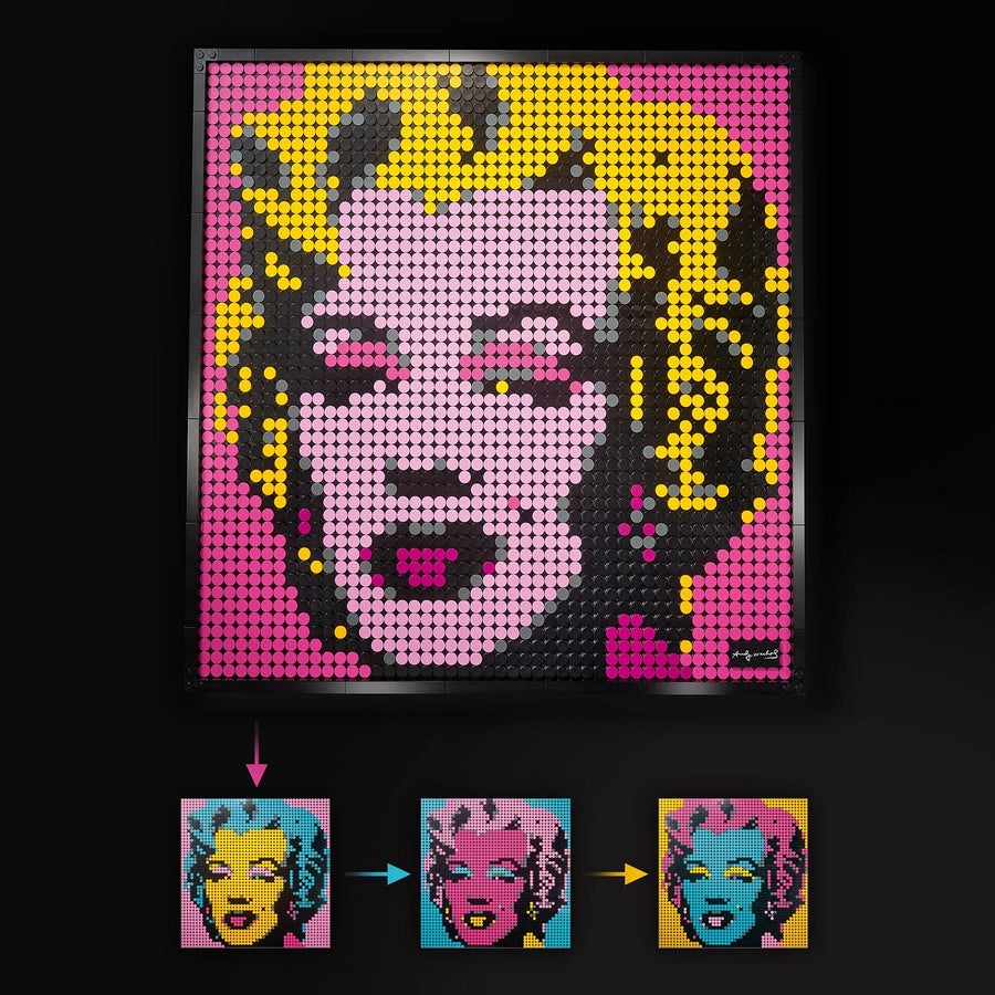 LEGO Art Andy Warhol's Marilyn Monroe 31197 – Retired & Sealed