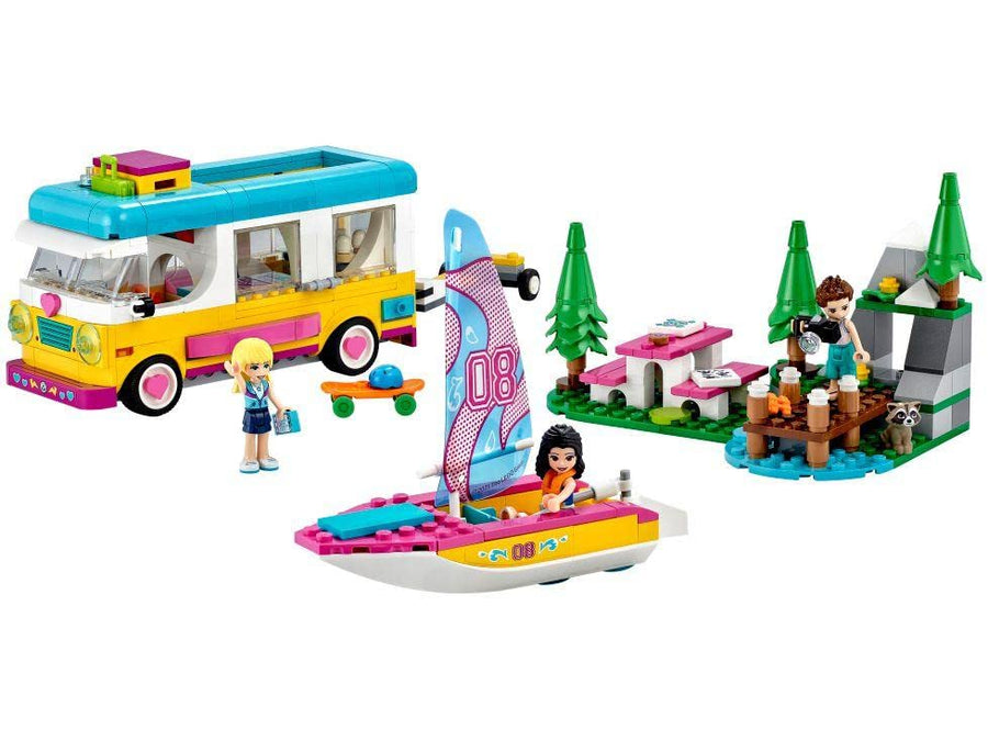 LEGO Friends Forest Camper Van and Sailboat 41681 – Retired & Sealed