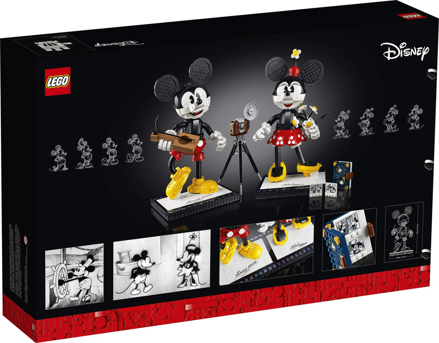 LEGO Disney Mickey & Minnie Mouse Buildable Characters 43179 – Retired & Sealed