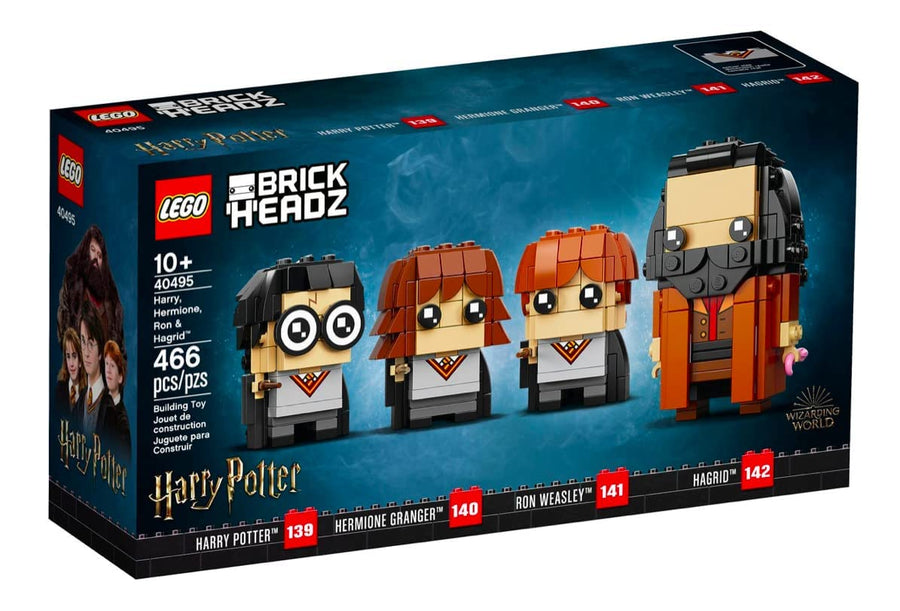LEGO BrickHeadz Harry, Hermione, Ron & Hagrid™ 40495 – Retired & Sealed