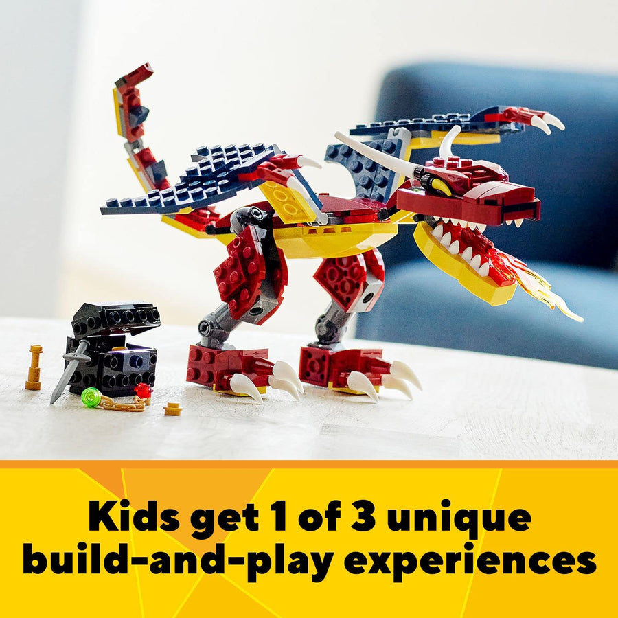 LEGO Creator 3in1 Fire Dragon - Tiger - Scorpion 31102 – Retired & Sealed