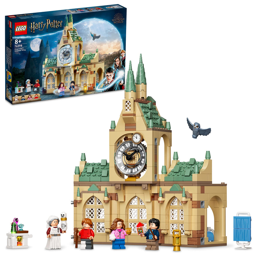 LEGO Harry Potter Hogwarts Hospital Wing Castle Toy 76398 – Retired & Sealed