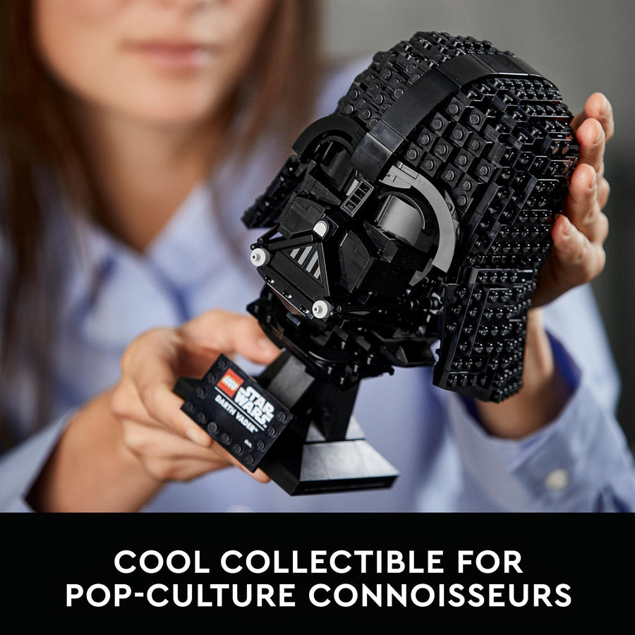 LEGO Star Wars Darth Vader HelmetMask Display 75304 – Retired & Sealed