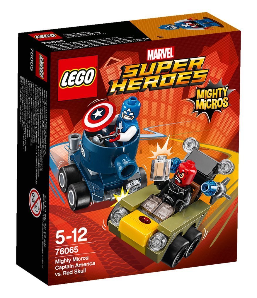LEGO Super Heroes Mighty Micros: The Flash vs. Captain 76063 – Retired & Sealed