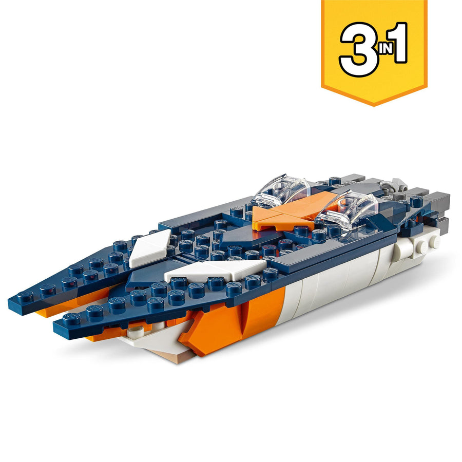 LEGO Creator 3in1 Supersonic Jet Plane to Helicopter 31126 – Retired & Sealed