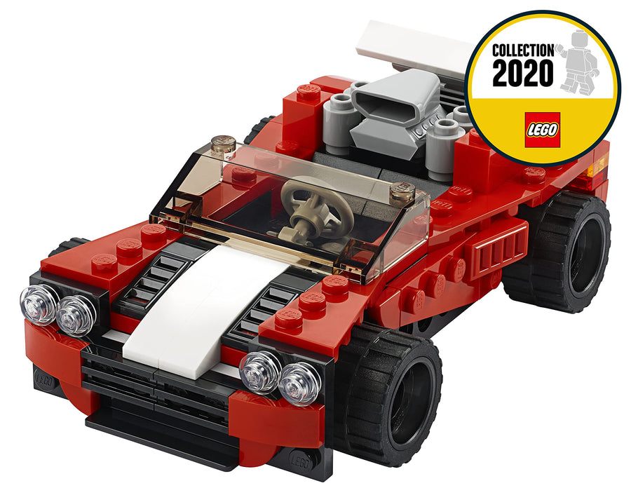 LEGO Creator 3in1 Sports Car - Hot Rod - Plane 31100 – Retired & Sealed