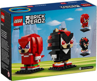LEGO 40672 BrickHeadz Sonic the Hedgehog Knuckles and Shadow 40672 sealed box view 4