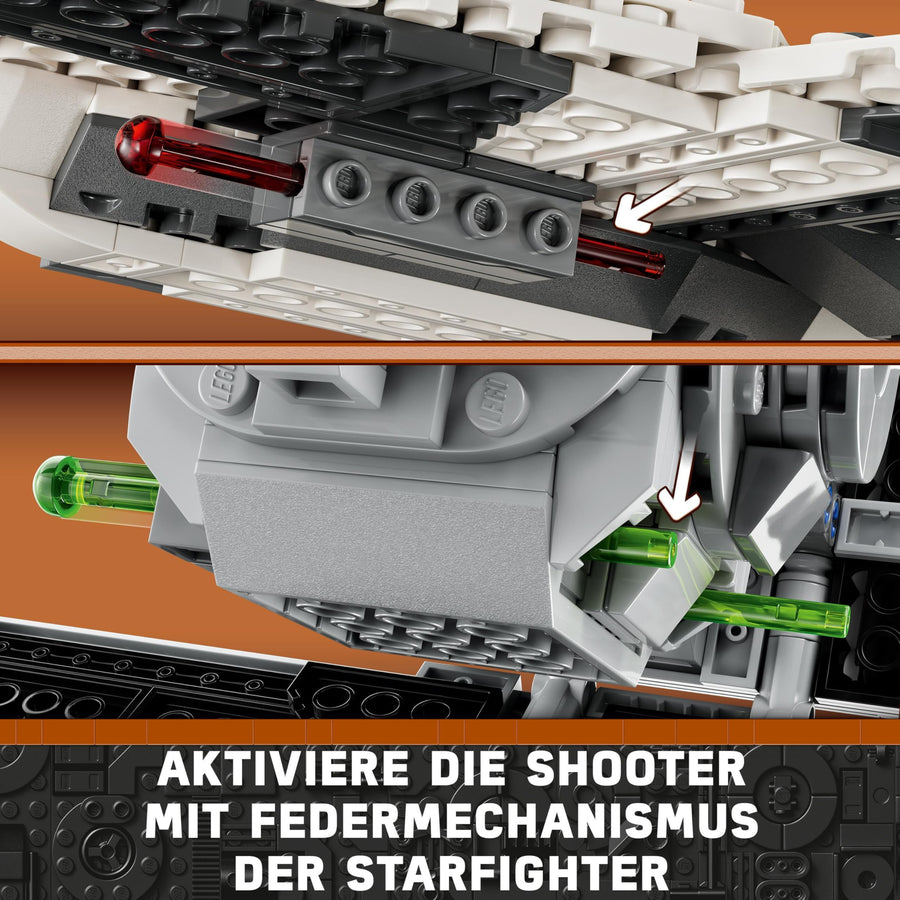 LEGO Star Wars Mandalorian Fang Fighter vs. TIE 75348 – Retired & Sealed