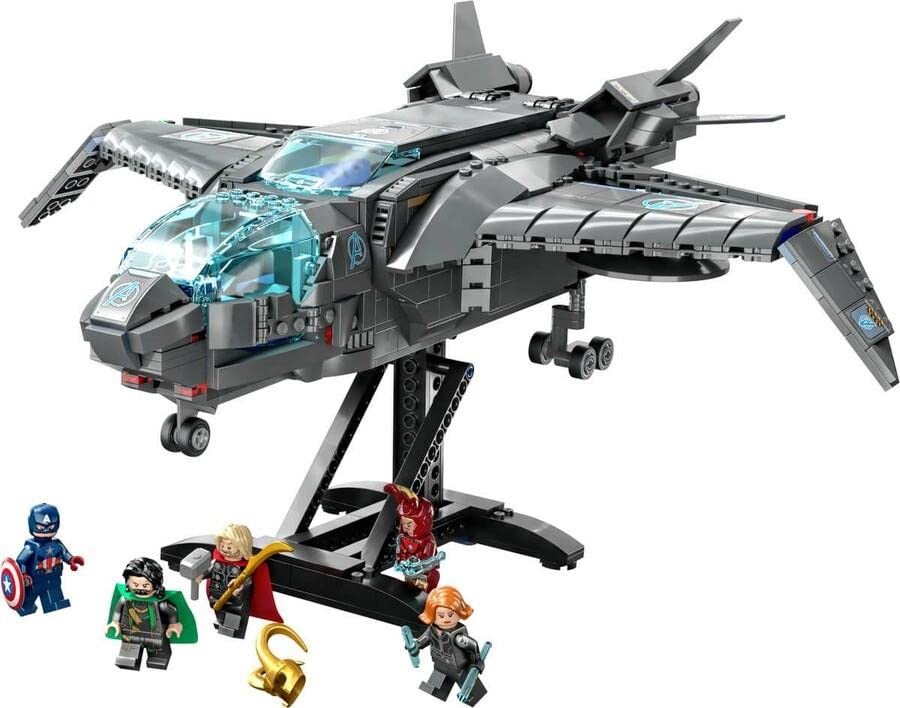 LEGO Marvel The Avengers Quinjet, Spaceship 76248 – Retired & Sealed