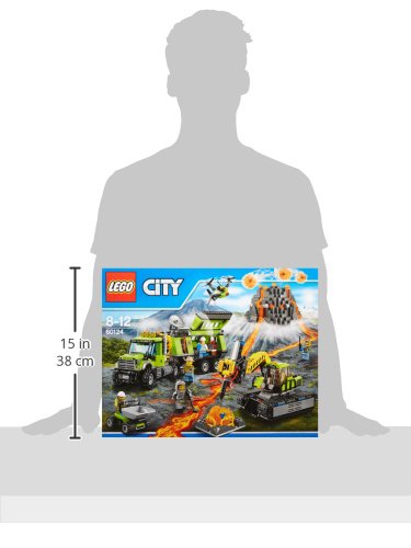 LEGO City In/Out Volcano Exploration Base 60124 – Retired & Sealed