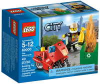 LEGO 60000 Fire Motorcycle 60000 sealed box front