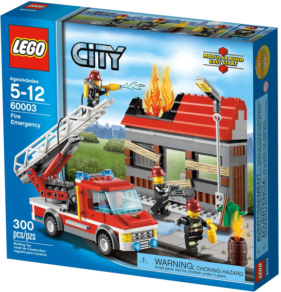 LEGO 60003 Fire Emergency 60003 sealed box front