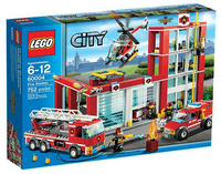 LEGO 60004 Fire Station 60004 sealed box front