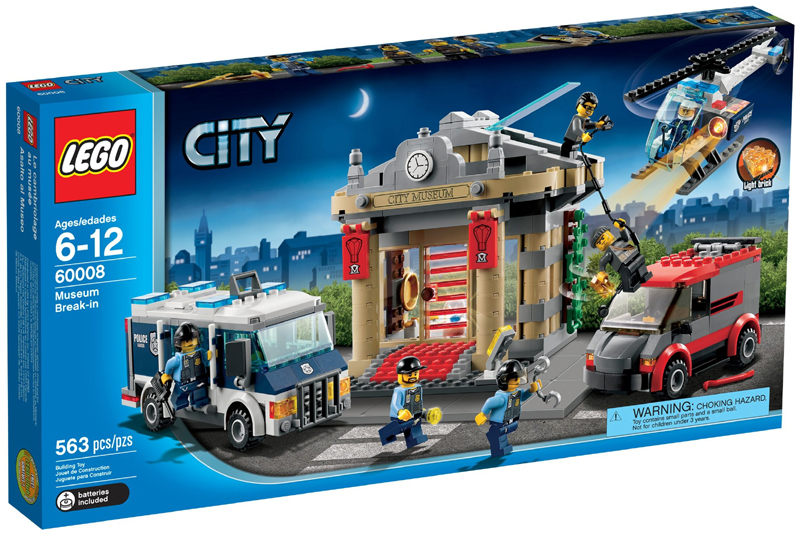 LEGO 60008 Museum Break-in 60008 sealed box front