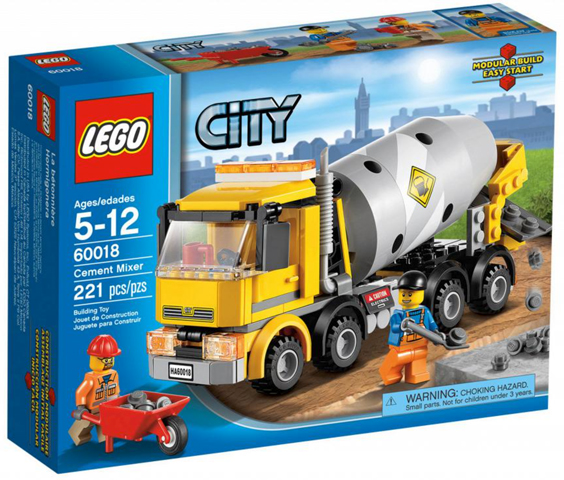 LEGO Cement Mixer 60018 – Retired & Sealed