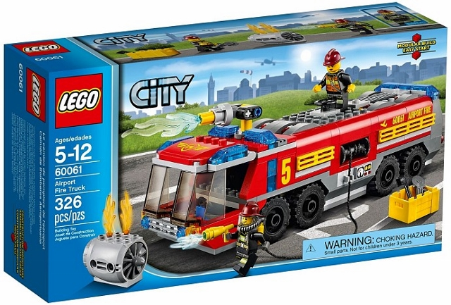LEGO 60061 Airport Fire Truck 60061 sealed box front
