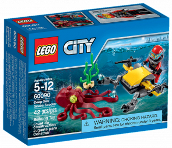 LEGO Deep Sea Scuba Scooter 60090 – Retired & Sealed