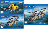 LEGO 60093 Deep Sea Helicopter 60093 sealed box view 3