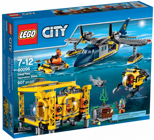LEGO 60096 Deep Sea Operation Base 60096 sealed box front