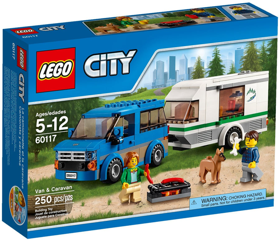 LEGO Van & Caravan 60117 – Retired & Sealed