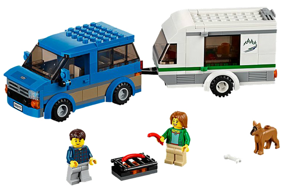 LEGO Van & Caravan 60117 – Retired & Sealed