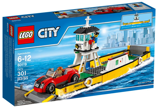 LEGO Ferry 60119 – Retired & Sealed