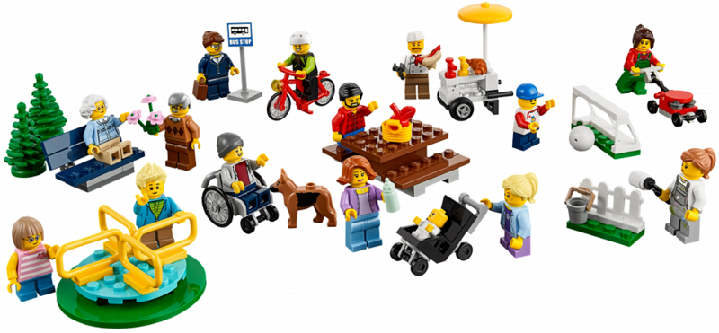 LEGO People Pack - Fun in the Park 60134 – Retired & Sealed
