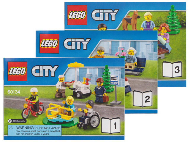 LEGO People Pack - Fun in the Park 60134 – Retired & Sealed
