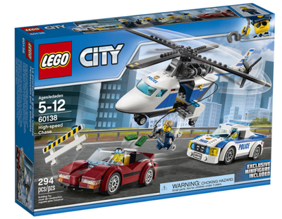LEGO City Polizei - Rasante Verfolgungsjagd 60138 – Retired & Sealed