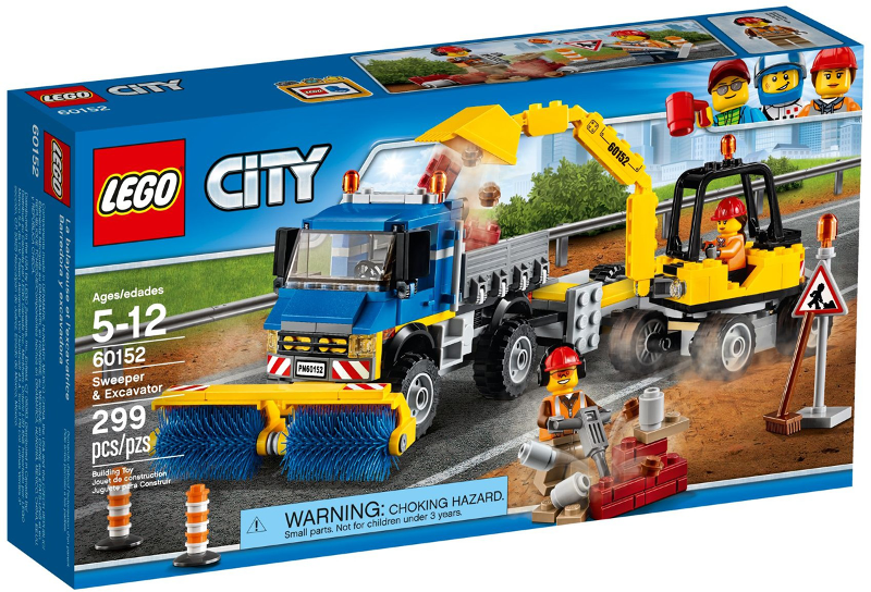 LEGO Sweeper & Excavator 60152 – Retired & Sealed