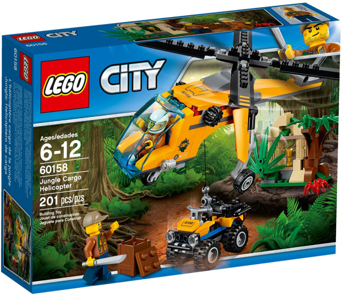LEGO Jungle Cargo Helicopter 60158 – Retired & Sealed
