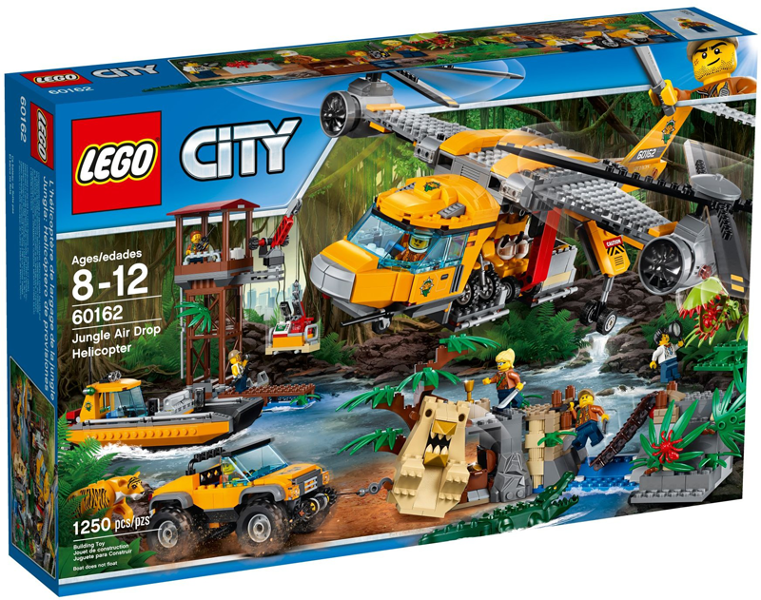 LEGO Jungle Air Drop Helicopter 60162 – Retired & Sealed