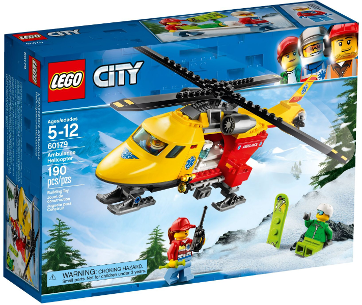 LEGO Ambulance Helicopter 60179 – Retired & Sealed