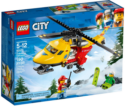 LEGO Ambulance Helicopter 60179 – Retired & Sealed