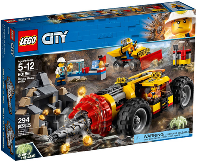 LEGO Mining Heavy Driller 60186 – Retired & Sealed