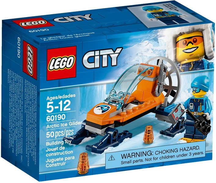 LEGO City Arktis-Eisgleiter Kinder 60190 – Retired & Sealed
