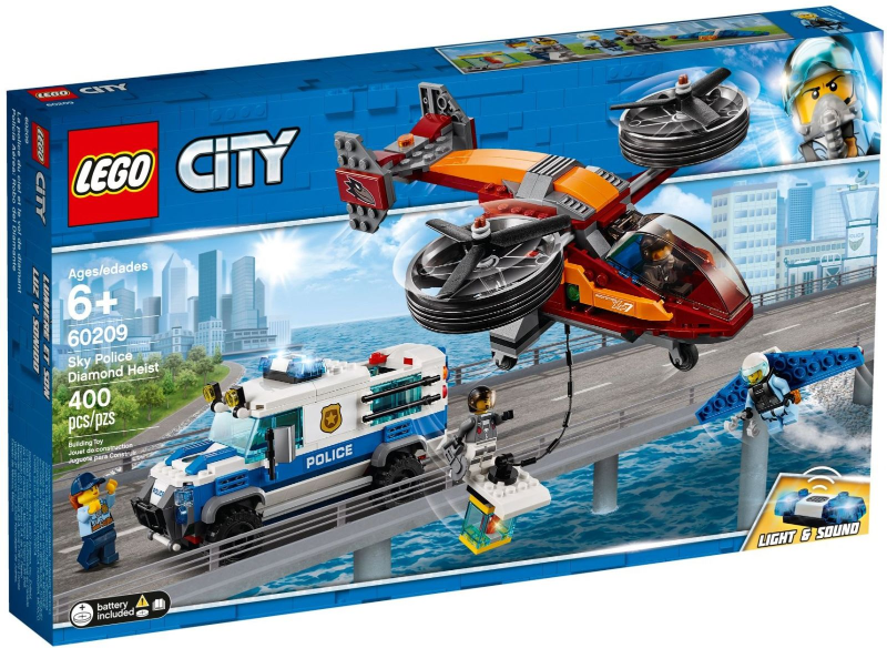 LEGO Sky Police Diamond Heist 60209 – Retired & Sealed