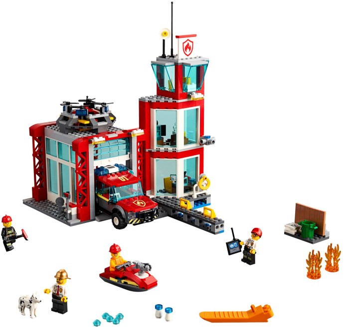 LEGO Fire Station 60215 – Retired & Sealed