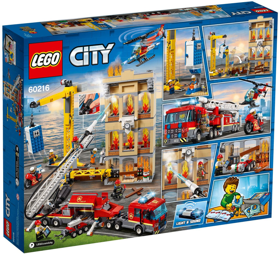 LEGO Downtown Fire Brigade 60216 – Retired & Sealed