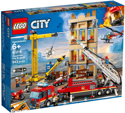 LEGO Downtown Fire Brigade 60216 – Retired & Sealed