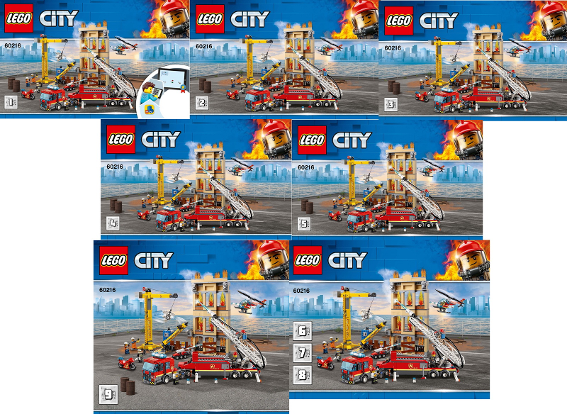 LEGO Downtown Fire Brigade 60216 – Retired & Sealed