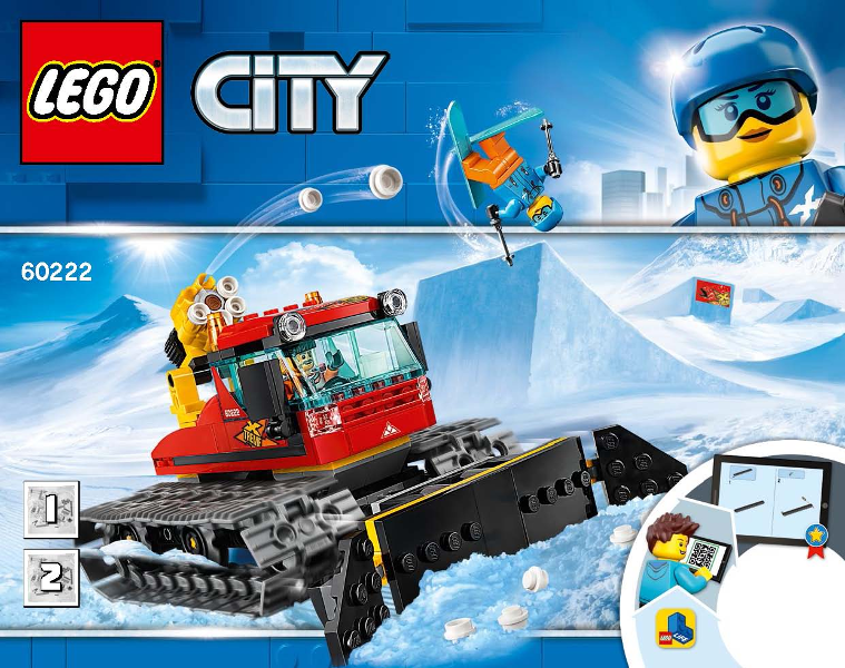 LEGO Snow Groomer 60222 – Retired & Sealed